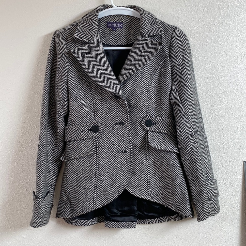 Clique Couture Wool Riding Coat. Good, used condition.